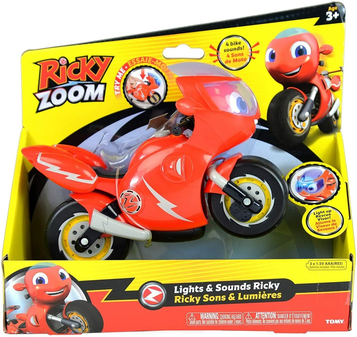 Ricky Zoom Toy Motorcycle with Light and Sounds, Red | eBay