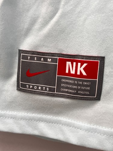 Nike Dri-Fit Kid's Light Blue "Future Champs" T-Shirt Size Small Loose Fit - Picture 2 of 9