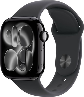 Apple Watch Gen 11 Series 11 46mm Jet Black Aluminum - Black Sport Band