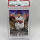 2022 Topps Chrome Ben Baller Ridin' Low Gold /50 Refractor Shohei Ohtani PSA 10