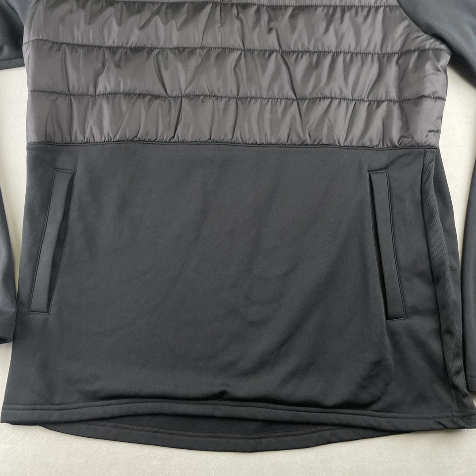 Nike Dri-FIT Academy Pullover Para Hombres L Negro Cremallera Acolchado Acolchado Fútbol BQ7473-010 Foto 4 de 4