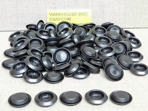 100 7/8 inch Plastic Plug Buttons Auveco 9290 Auto Home Industry Rust ...