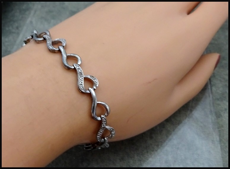 70's vintage silver925 necklace＆bracelet Vintage 70's Sterling Silver Cable Chain Bracelet 7.5
