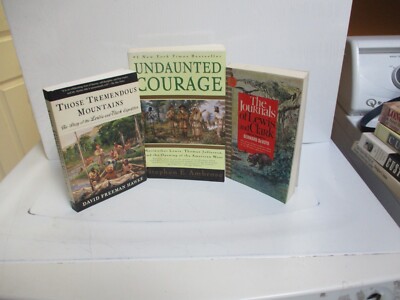 3  Book Lot PB -Lewis & Clark Westward Journals History Non Fiction