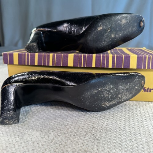 SCARPE DÉCOLLETÉ DONNA VINTAGE LIFE STRIDE TAGLIA 8,5 NERE CON TACCO - Foto 6 di 11