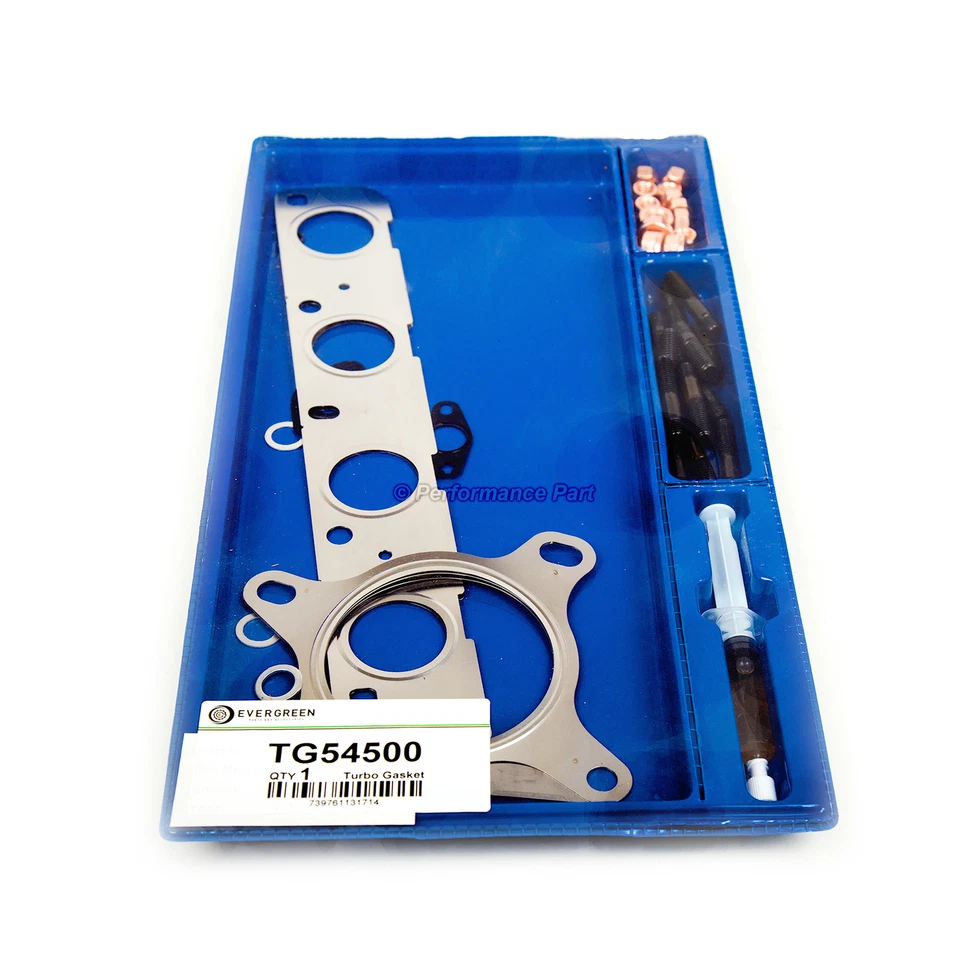 Kit de montaje turbocompresor apto 07-13 Audi A3 Volkswagen Passat Seat Skoda 1.8 2.0 Foto 2 de 4