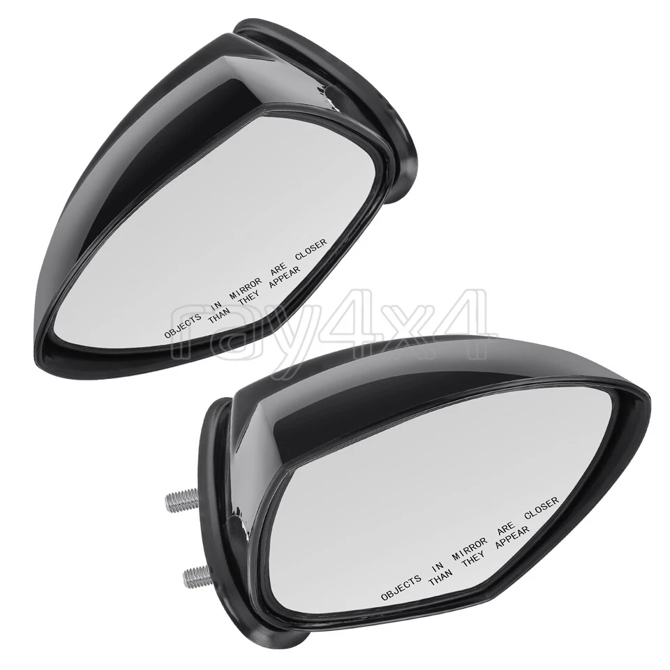 2 espejos retrovisores negros para Yamaha VX WaveRunner 2005 06 07 08 2009 Deluxe/Cruiser/Sport Foto 4 de 4