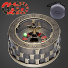 CZYY Roulette Dice - 7-in-1 Metal Spinner Dice Set Unique Spinning Dice Desk ...