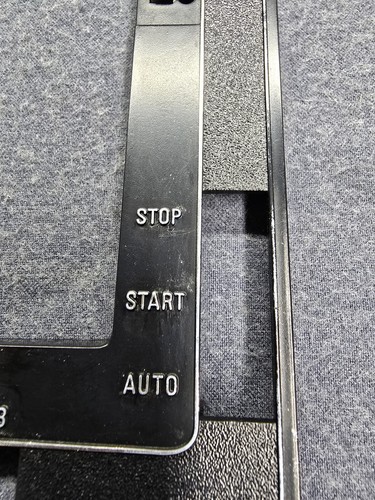 BSR C129R2 Turntable Part - Faceplate Speed, Record Size, Start/Auto/ Off - Picture 3 of 10