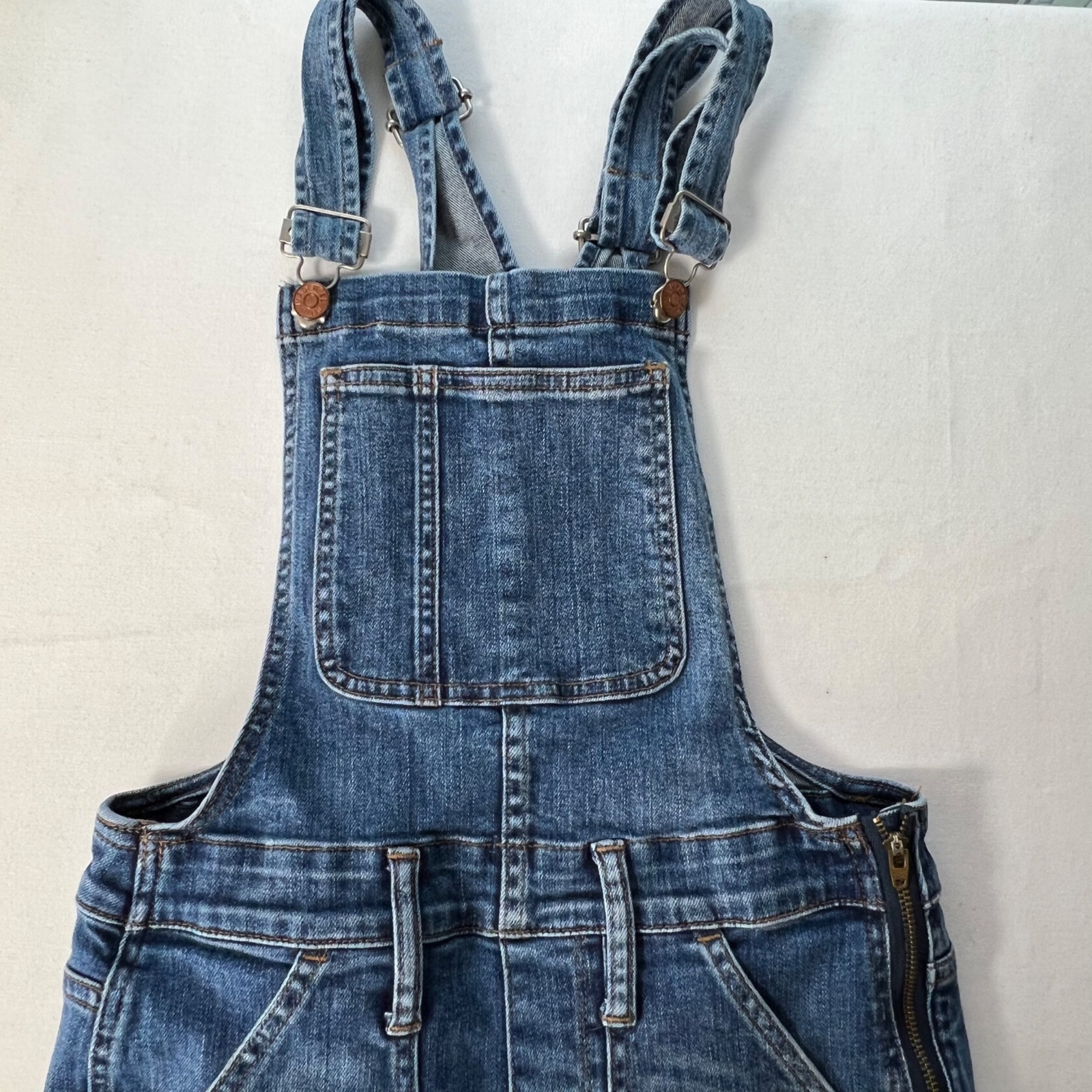 Madewell Skinny Overalls in Cedarburg Size Small image 3