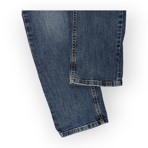 Vaqueros elásticos para mujer Tom Tailor 38 M W30 cintura media pierna recta pantalones vaqueros tubo - Imagen 3 de 6
