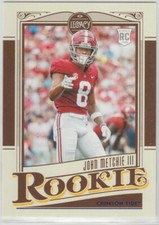 2022 Chronicles Draft Legacy Blue #14 John Metchie III RC Alabama Texans /99