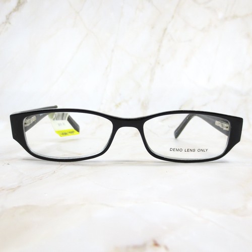 Eyeglasses Frame WP-4014 BK/CR Women's Black Full Rim Rectangular 49-15-130