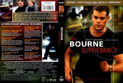 NEW The Bourne Supremacy (DVD MOVIE 2004 Widescreen) JASON BORNE