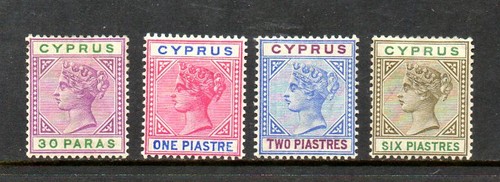 Cyprus Stamps - Scott #'s 29, 30, 31, 33 - Mint Hinged - 第 1/1 張圖片