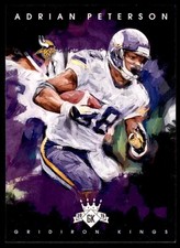2015 PANINI GRIDIRON KINGS ADRIAN PETERSON MINNESOTA VIKINGS #52