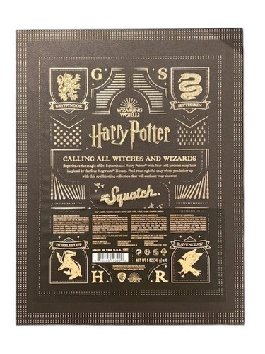 Dr. Squatch Harry Potter Collection Limited Edition 4pc Set Wizard Houses - Picture 2 of 4
