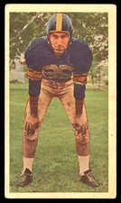 1954 CFL BLUE RIBBON TEA FOOTBALL #6 THOMAS FORD VG Winnipeg Blue Bombers card
