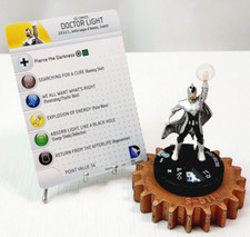 HEROCLIX Trinity War Set Common 003a Doctor Light w/Card