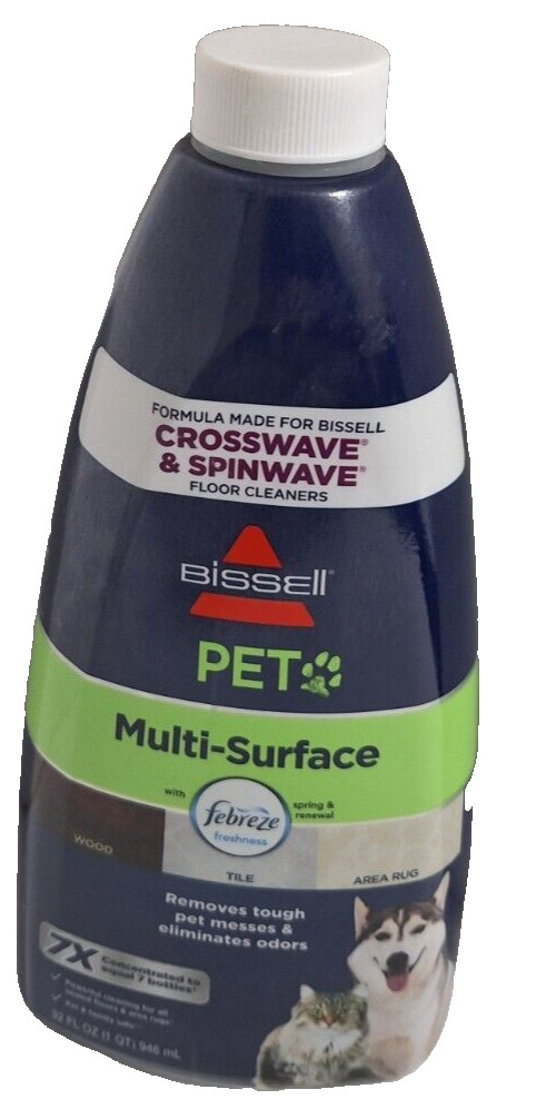 BISSELL Febreze Pet Multi-Surface Floor Cleaner Formula for Crosswave & Spinwave