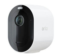 Arlo Pro 4 Spotlight Camera Wireless Security Camera, 2K VMC4050P White 1 Pack