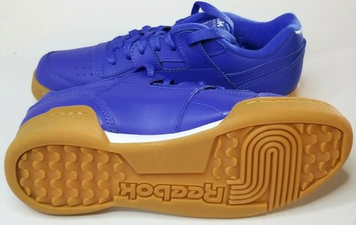 Reebok Men Workout Plus MU Training Shoes DV8229 Cobalt/White Gum 4US NEW IN BOX - Picture 4 of 5