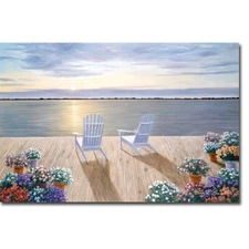 Among Friends by Diane Romanello Gallery-Wrapped Canvas Artwork (24 in x 36 in)