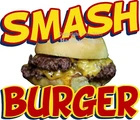 Smash Burger DECAL B Food Truck Concession Sticker  (Choose size)