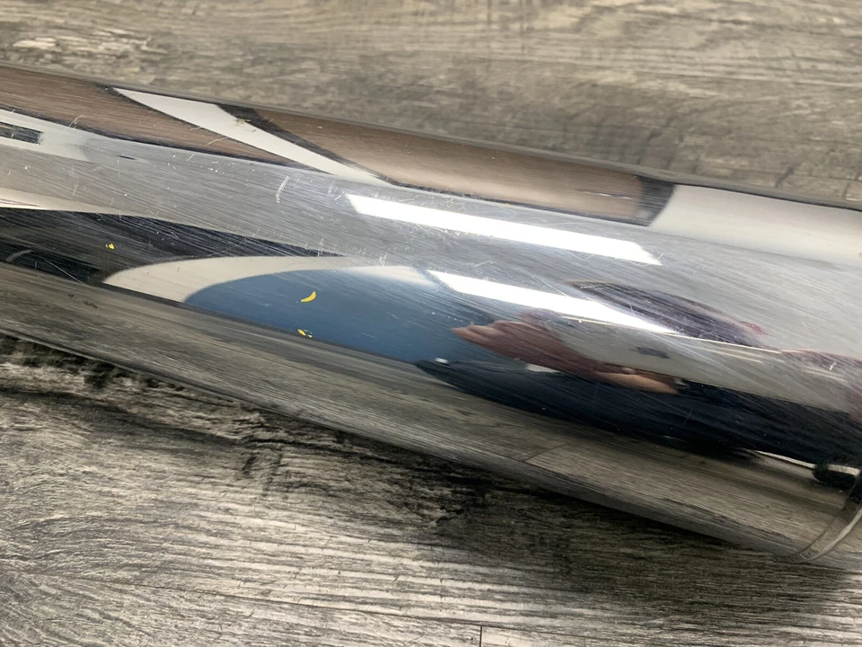 BMW R45 R65 OEM Left Muffler Exhaust Slip On Pipe (#9A) - Image 4 of 4