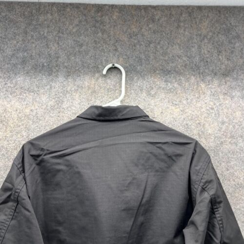 Propper Jacket Men Large Ripstop Black Button Down Polyester Combat Police - Picture 6 of 11