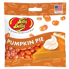 Jelly Belly Pumpkin Pie Gourmet Jelly Beans 1, 3, or 6 Bags Fall Candy