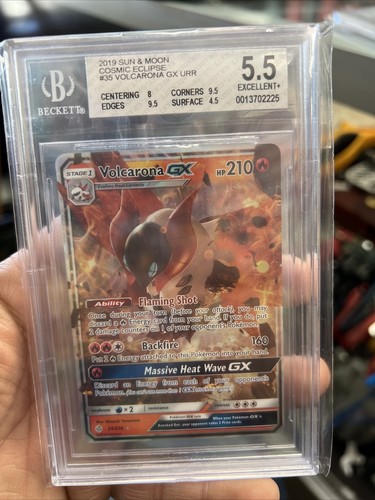 Volcarona-GX graded BGS 5.5 for sale on eBay