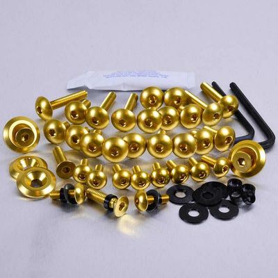 Aluminum Fairing Screw Kit ZX-R636 C1-C2 Ninja 05-06 Gold | eBay
