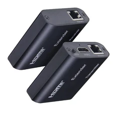 60M HDMI Extender Over Cat6/5E HDMI RJ45 Network Cable Extender 1080P Extender