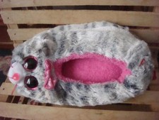 NWT TY BEANIE BOOS SLIPPERS SOCKS KIKI KITTY CAT DOB: AUGUST 16 GIRL SZ M 1-3