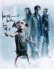 Toby Jones signed autograph 20x25cm Harry Potter in person autograph COA