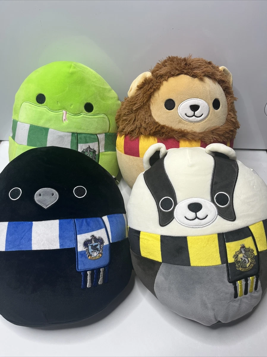 Squishmallows: Harry Potter 10” Set (Gryffindor Ravenclaw Slytherin  Hufflepuff)