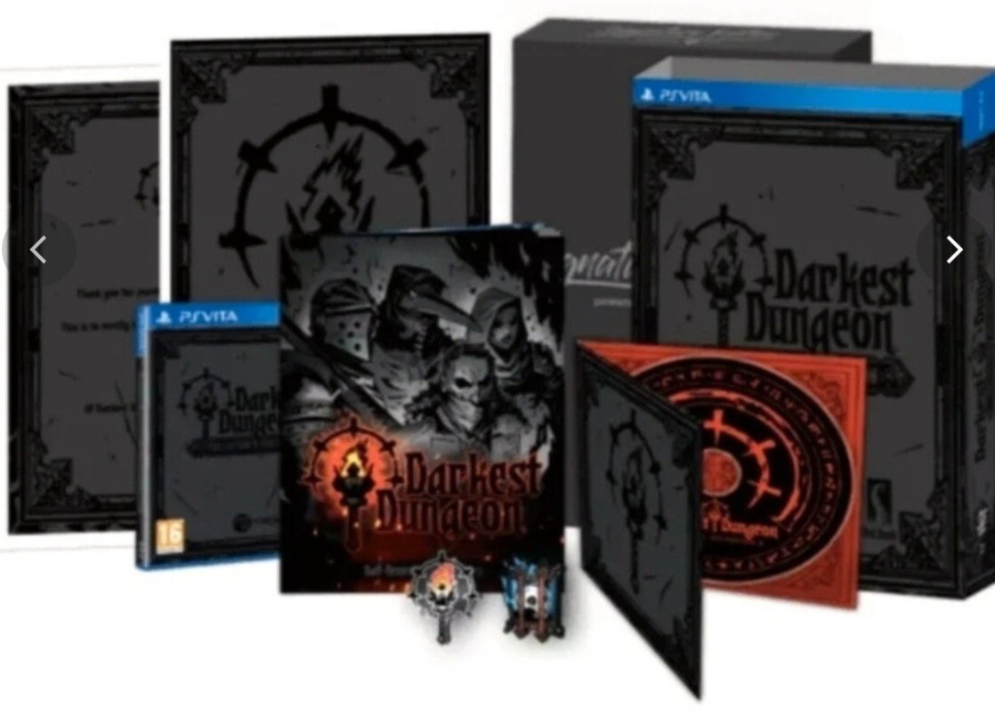 Jeu Sony Ps Vita Darkest Dungeon Signature Edition Limitée Neuf Scellé