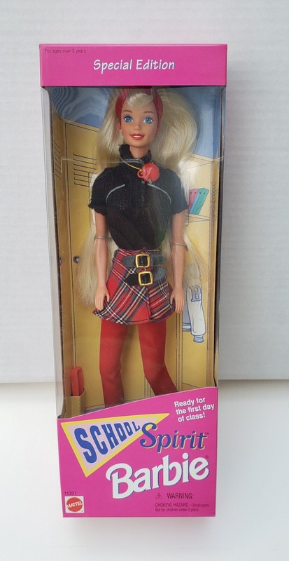 School Spirit Barbie Special Edition 1995 Mattel #15301 New In Box
