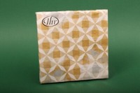 "Ihr Servietten \"Mira Gold\" 33X33 Cm Festlich Tischdeko Napkins Lunch"