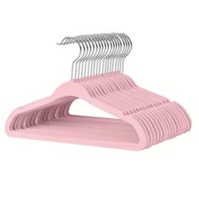 Clothes hangers for KIDS Pink Velvet 30pcs