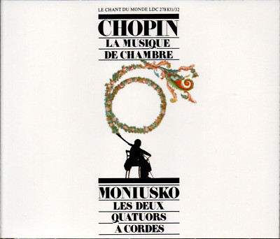 Chopin La Musique De Chambre Monusko 2CD VG