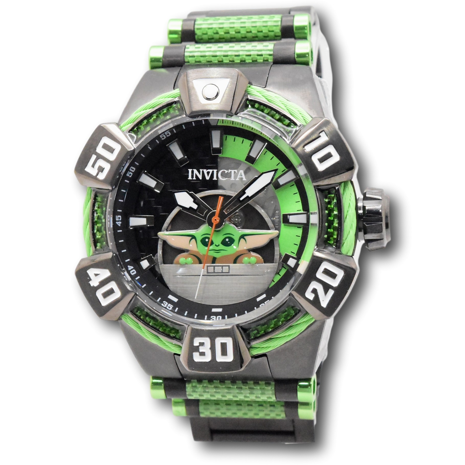 Invicta Star Wars Men's 52mm Automatic Watch 40975 The Child Baby Yoda Limited