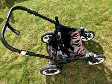 Zwillings-Kinderwagen Bugaboo Donkey Twin, türkis, inkl. Zubehör