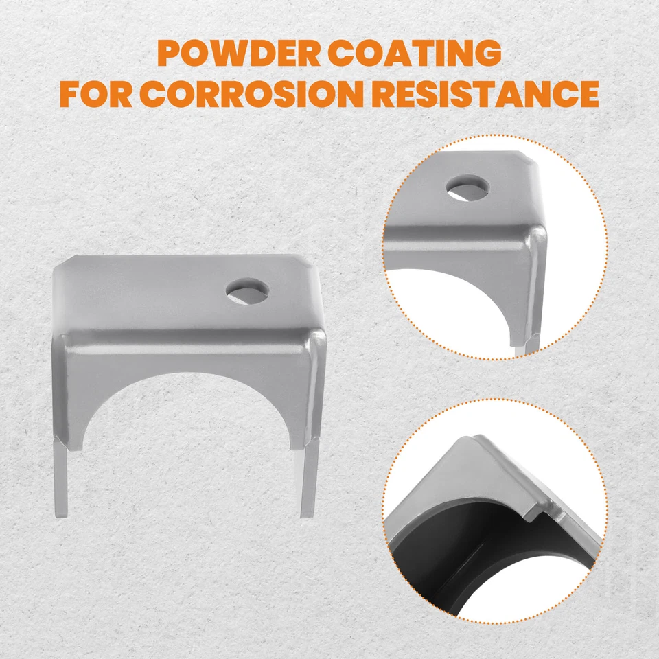 Rear 8" Drop Lower Flip & C-Notch Kit For Chevy Silverado GMC Sierra C3500 88-98 - Image 3 of 4