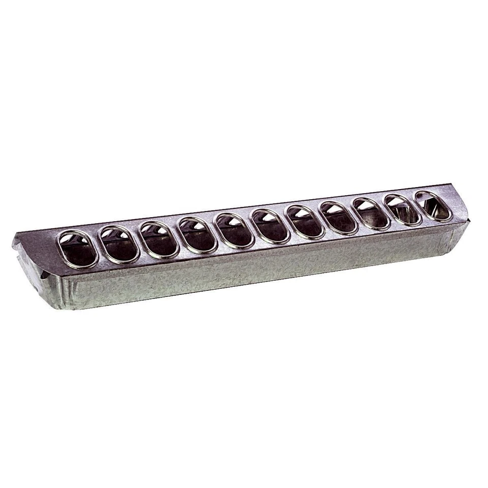 MILLER MFG (2 Pk) 24" GALVANIZED SLIDETOP POULTRY FEEDER