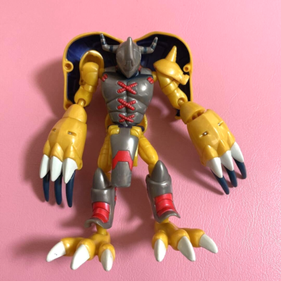 Rare Digimon 01 WarGreymon Agumon Digivolving Spirits Figure Chou