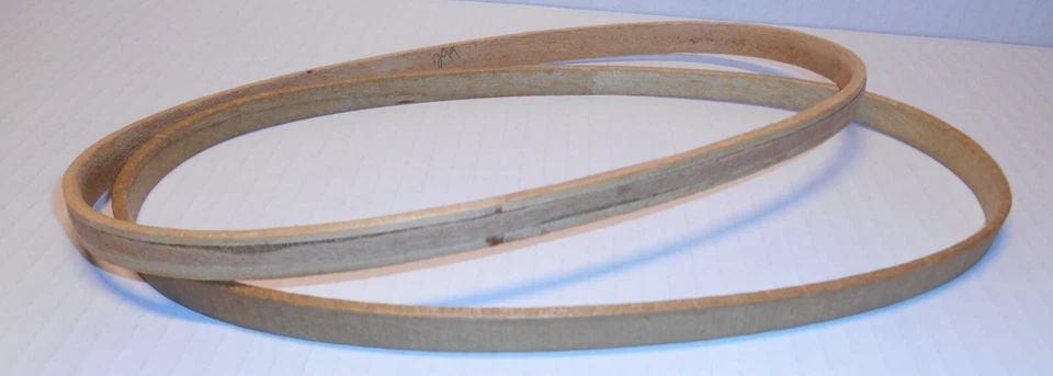 Vintage Oval FELT LINED CUSHION Wood Embroidery Hoop 5"x 9" - Image 2 of 4