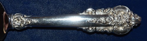 Wallace Grande Baroque Sterling Silver Pie / Cake Server - 10 1/2" - No Mono - Picture 3 of 5