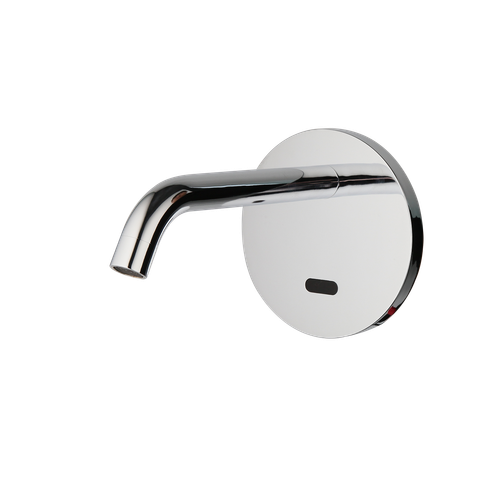 Wall Mount Touchless Bathroom Sink Automatic Sensor Faucet Cold Water Only Taps - Picture 9 of 9
